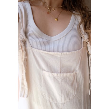 white overall