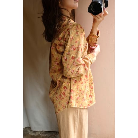 mustard flower shirt