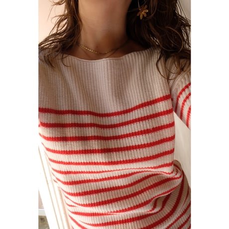red border knit