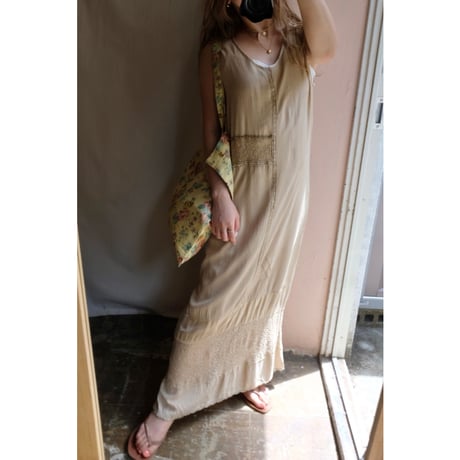 sand beige one-piece