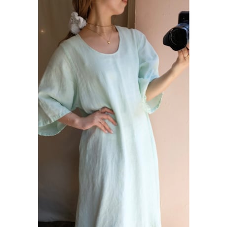 mint green one-piece