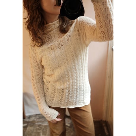 white knit