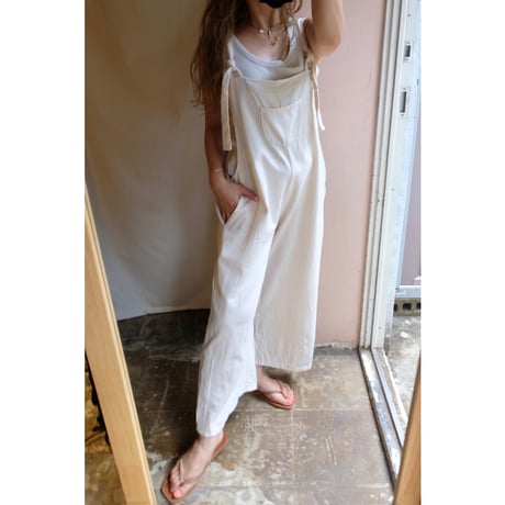 white overall