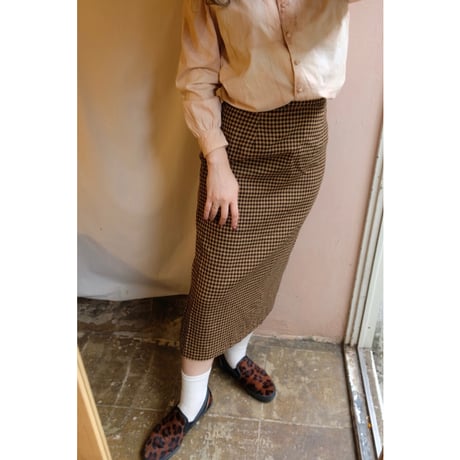 houndstooth skirt