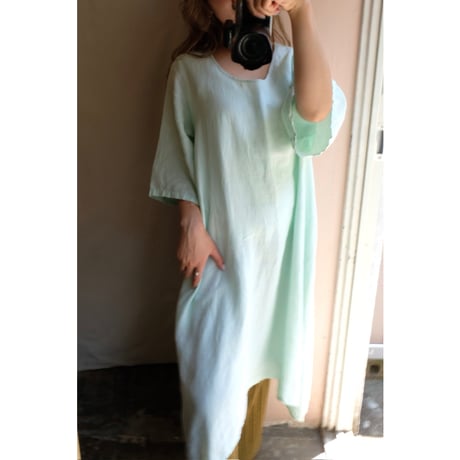 mint green one-piece