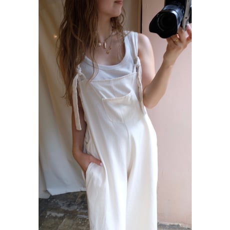 white overall