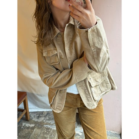 beige jacket