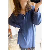 navy pullover one-piece