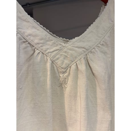France antique linen one-piece