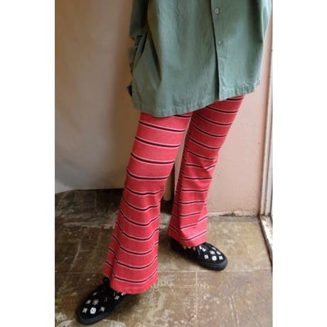 red border pants