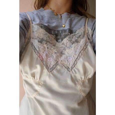 white camisole one-piece