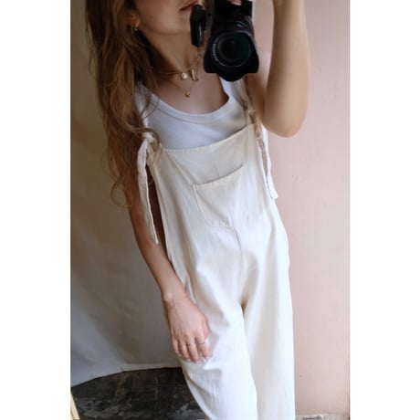 white overall