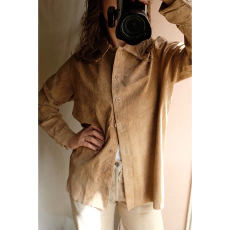 light brown leather jacket