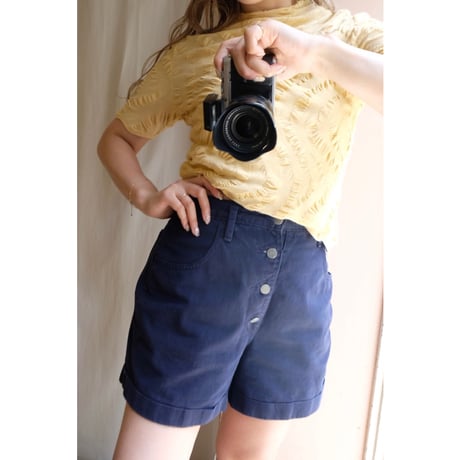 navy short pants