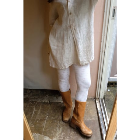 flower thermal leggings