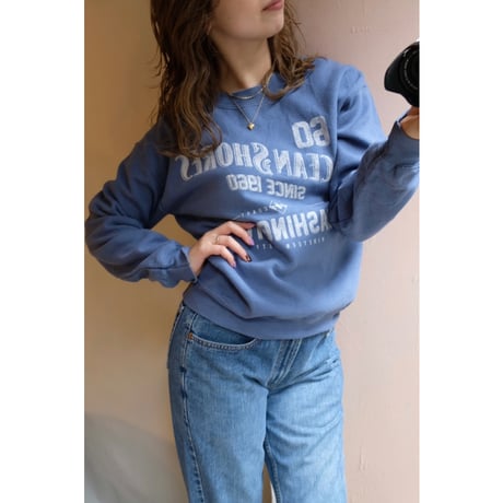 blue gray sweat