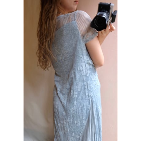 ice blue one-piece