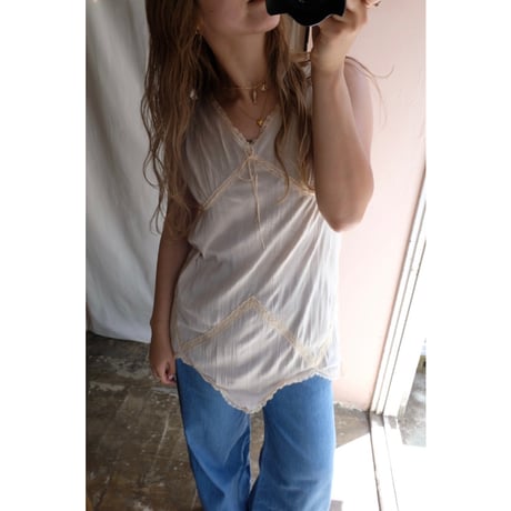 ivory tank top