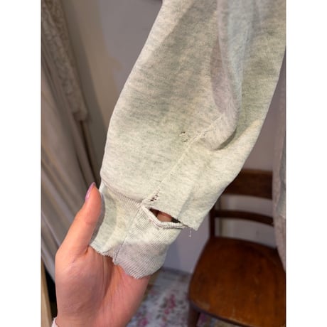 light gray sweat