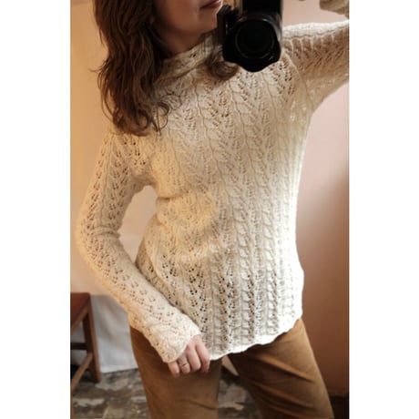 white knit