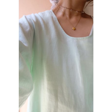 mint green one-piece
