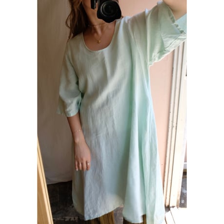 mint green one-piece
