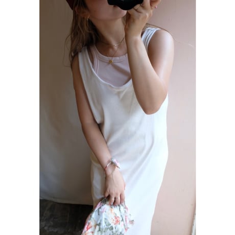 white cotton one-piece