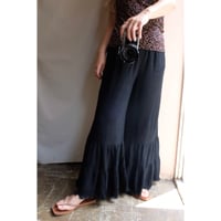 black flare pants