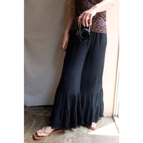 black flare pants