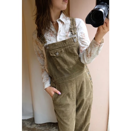 olive green overall