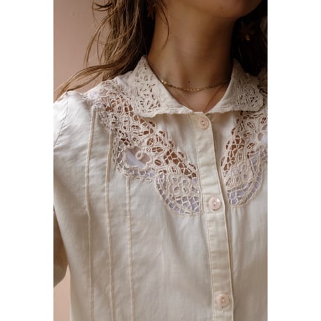 ivory lace blouse
