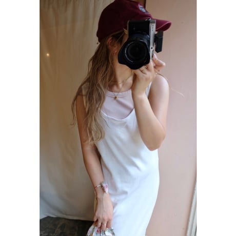 white cotton one-piece
