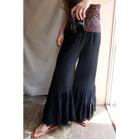 black flare pants