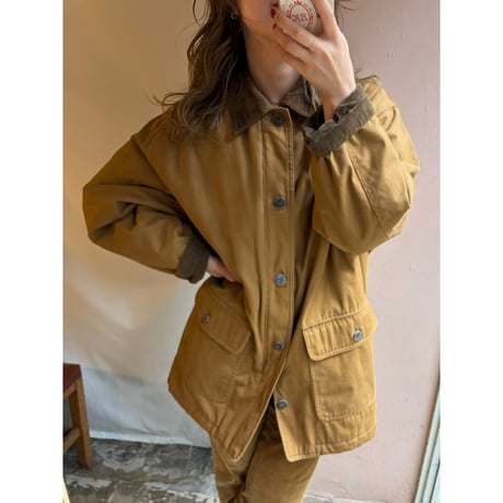 caramel work jacket