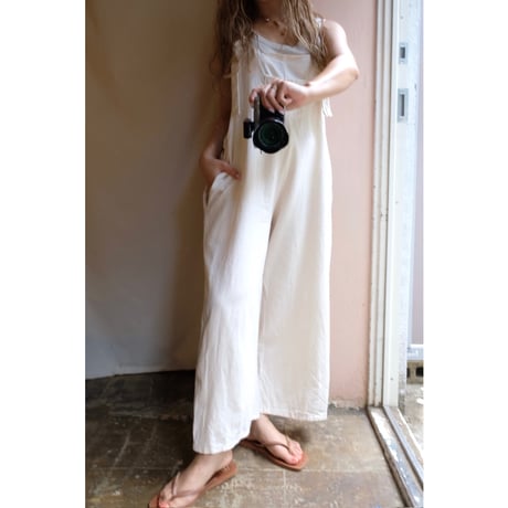 white overall