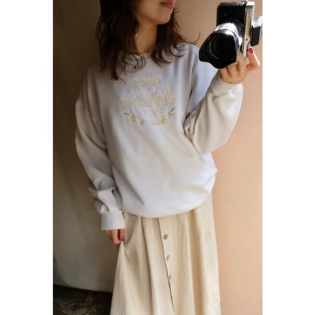 white flower sweat