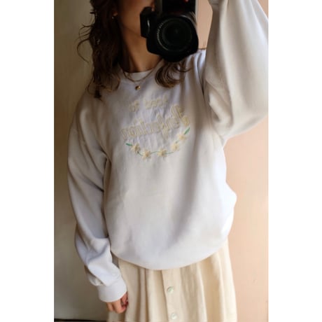 white flower sweat
