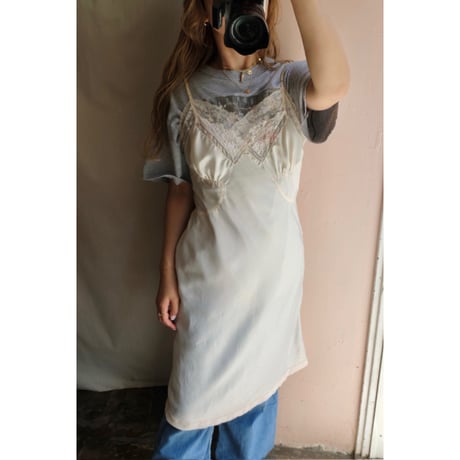 white camisole one-piece