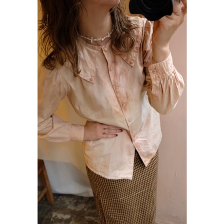 tie-dye blouse