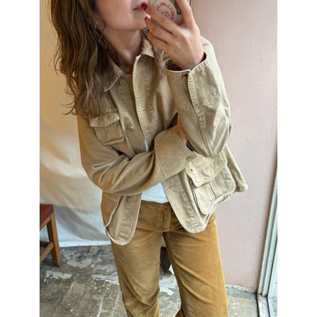 beige jacket