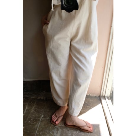 white overall