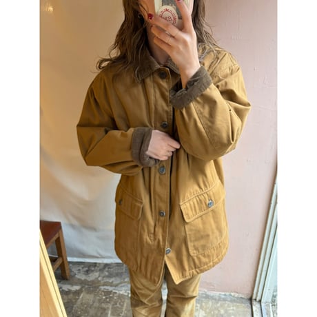 caramel work jacket