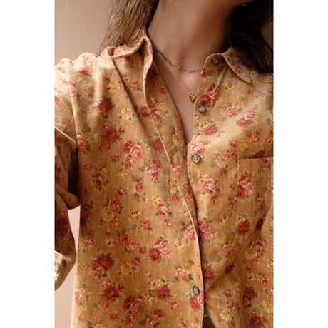 mustard flower shirt