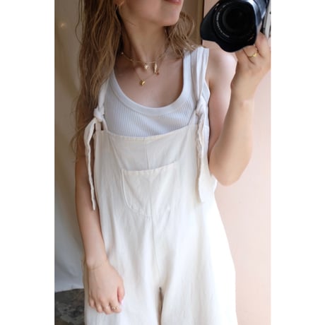 white overall