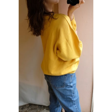 mustard yellow sweat