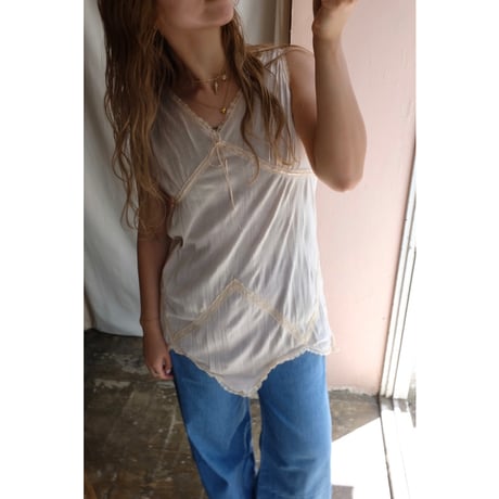 ivory tank top