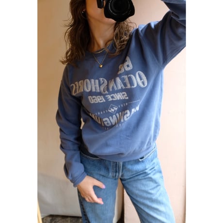 blue gray sweat