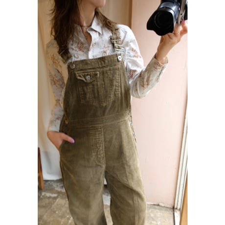 olive green overall