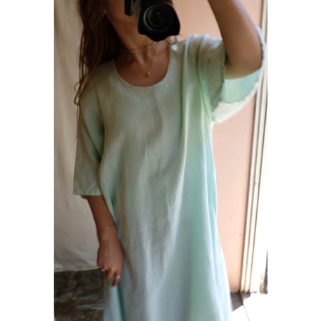 mint green one-piece