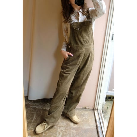 olive green overall